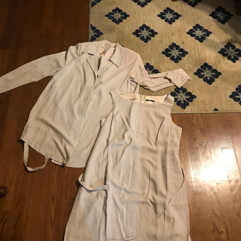 Colleen Conrad maternity dress/coat set